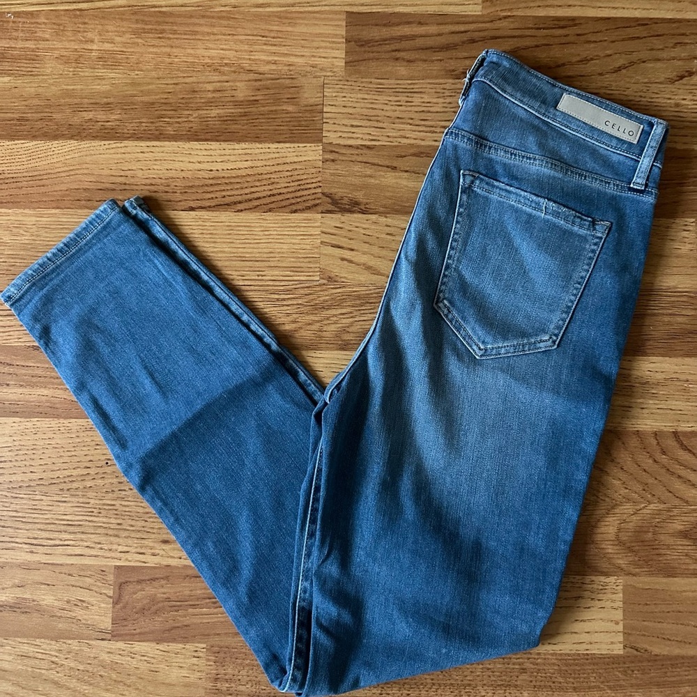 Cello Skinny Jeans Light Distressing